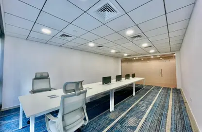 Office Space - Studio - 2 Bathrooms for rent in Hanging Garden Tower - Al Danah - Abu Dhabi