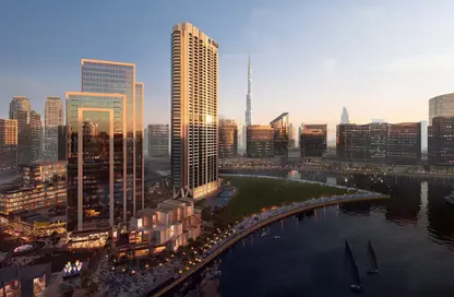 شقة - 2 غرف نوم - 2 حمامات للبيع في بنينسولا ثري - بنينسولا - الخليج التجاري - دبي