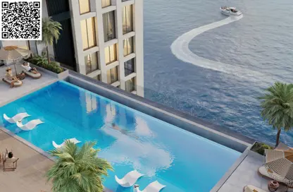 Apartment - 2 Bedrooms - 3 Bathrooms for sale in Corniche Tower - Ajman Corniche Road - Ajman