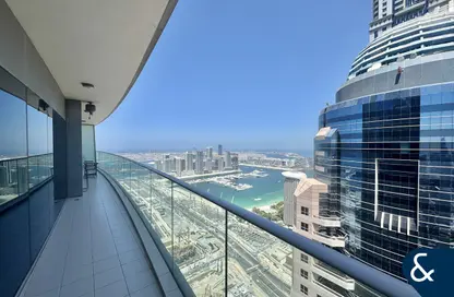 Apartment - 2 Bedrooms - 2 Bathrooms for rent in Damac Heights - Dubai Marina - Dubai