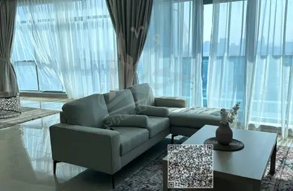 Apartment - 2 Bedrooms - 2 Bathrooms for rent in Ajman Corniche Residences - Ajman Corniche Road - Ajman
