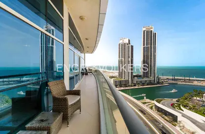 Apartment - 4 Bedrooms - 4 Bathrooms for sale in Dorra Bay - Dubai Marina - Dubai