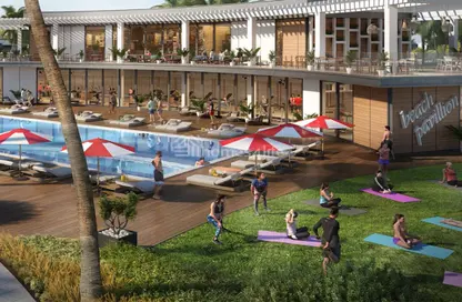Townhouse - 4 Bedrooms - 6 Bathrooms for sale in The Pulse Beachfront - The Pulse - Dubai South (Dubai World Central) - Dubai
