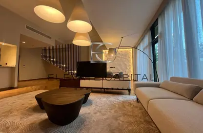 Living Room image for: Villa - 2 Bedrooms - 2 Bathrooms for rent in Dubai Marina Moon - Dubai Marina - Dubai, Image 1