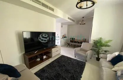 Living Room image for: Townhouse - 3 Bedrooms - 3 Bathrooms for rent in Mimosa - Damac Hills 2 - Dubai, Image 1