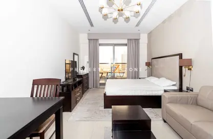 Apartment - Studio - 1 Bathroom for rent in Elite Downtown Residence - Downtown Dubai - Dubai