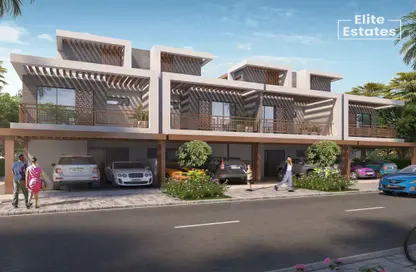 Outdoor Building image for: Villa - 3 Bedrooms - 4 Bathrooms for sale in Eterno - Damac Hills 2 - Dubai, Image 1