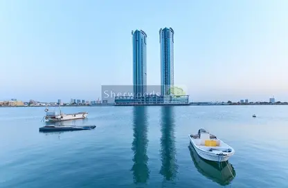 Water View image for: Office Space - Studio - 1 Bathroom for sale in Julphar Commercial Tower - Julphar Towers - Al Nakheel - Ras Al Khaimah, Image 1