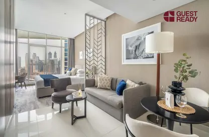 Apartment - Studio - 1 Bathroom for rent in PRIVE BY DAMAC (B) - DAMAC Maison Privé - Business Bay - Dubai