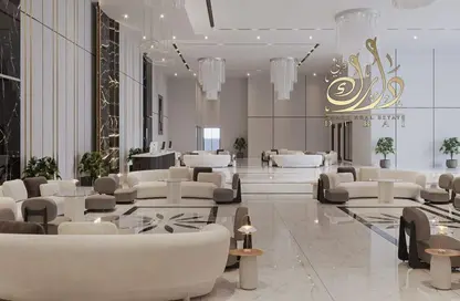 Living Room image for: Apartment - 1 Bedroom - 2 Bathrooms for sale in Sportz by Danube - Dubai Sports City - Dubai, Image 1