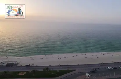 Apartment - 3 Bedrooms - 3 Bathrooms for rent in Ajman Corniche Residences - Ajman Corniche Road - Ajman