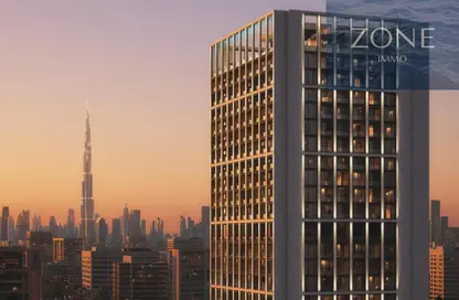 Apartment - 2 Bedrooms - 3 Bathrooms for sale in Binghatti Moonlight - Al Jaddaf - Dubai