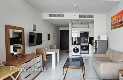 Apartment - Studio - 1 Bathroom for rent in Plazzo Heights - Jumeirah Village Circle - Dubai