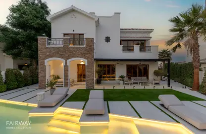 Villa - 5 Bedrooms - 6 Bathrooms for sale in Lime Tree Valley - Earth - Jumeirah Golf Estates - Dubai
