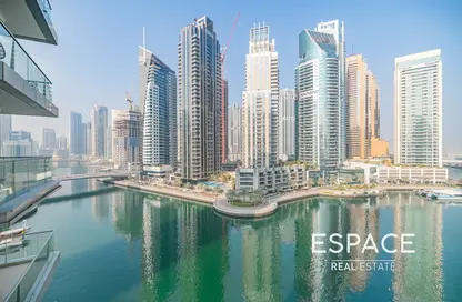 Apartment - 3 Bedrooms - 4 Bathrooms for rent in Marinascape Avant - Trident Marinascape - Dubai Marina - Dubai