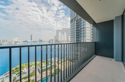 Balcony image for: Apartment - 3 Bedrooms - 3 Bathrooms for rent in Creek Edge Tower 2 - Creek Edge - Dubai Creek Harbour (The Lagoons) - Dubai, Image 1