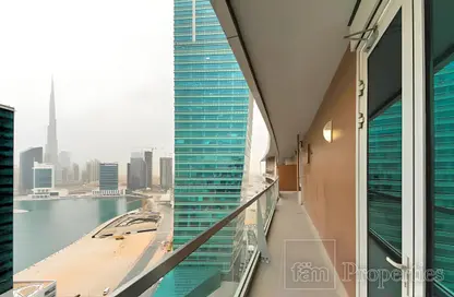Balcony image for: Apartment - 2 Bedrooms - 4 Bathrooms for sale in Ubora Tower 1 - Ubora Towers - Business Bay - Dubai, Image 1