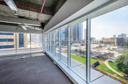 Terrace image for: Office Space - Studio for rent in Al Thuraya Tower 1 - Dubai Media City - Dubai, Image 1