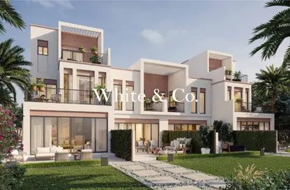 Townhouse - 5 Bedrooms - 5 Bathrooms for sale in Costa Brava 2 - Costa Brava at DAMAC Lagoons - Damac Lagoons - Dubai