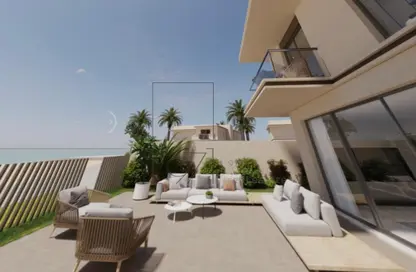 Terrace image for: Villa - 4 Bedrooms - 5 Bathrooms for sale in Luxury Living Villas - Falcon Island - Al Hamra Village - Ras Al Khaimah, Image 1