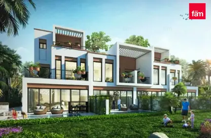 Townhouse - 4 Bedrooms - 5 Bathrooms for sale in Costa Brava 2 - Costa Brava at DAMAC Lagoons - Damac Lagoons - Dubai