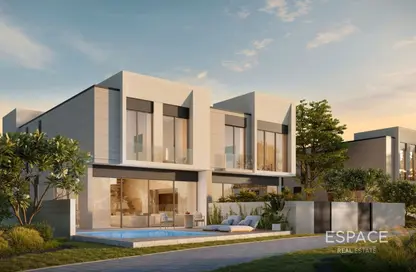 Townhouse - 4 Bedrooms - 6 Bathrooms for sale in DG Villas - Jumeirah Golf Estates - Dubai