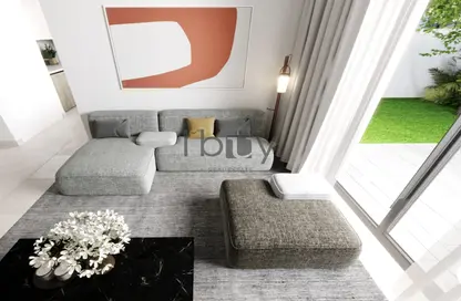 Living Room image for: Villa - 2 Bedrooms - 3 Bathrooms for sale in Noya 1 - Noya - Yas Island - Abu Dhabi, Image 1