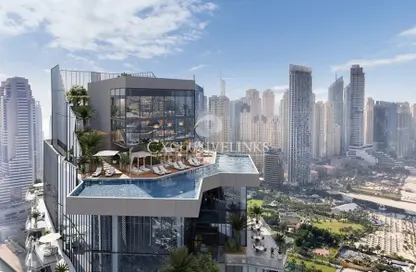 Apartment - 2 Bedrooms - 3 Bathrooms for sale in Habtoor Grand Residences - Dubai Marina - Dubai
