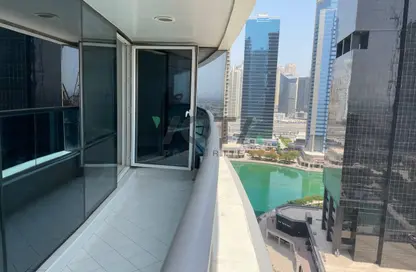 شقة - غرفة نوم - 2 حمامات للايجار في برج كونكورد - (JLT) مجمع H - أبراج بحيرة الجميرا - دبي