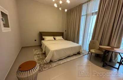 Room / Bedroom image for: Apartment - 1 Bathroom for sale in Prive Residence - Dubai Hills Estate - Dubai, Image 1