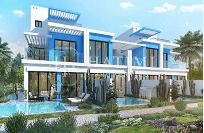 تاون هاوس - 5 غرف نوم - 6 حمامات للبيع في سانتوريني - داماك لاجونز - دبي