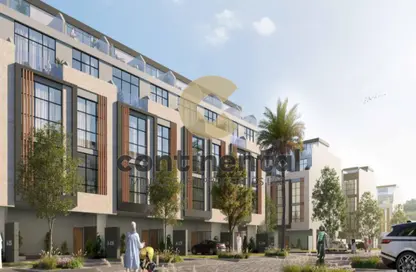 Townhouse - 3 Bedrooms - 3 Bathrooms for sale in Reportage Village Khalifa City - Khalifa City - Abu Dhabi