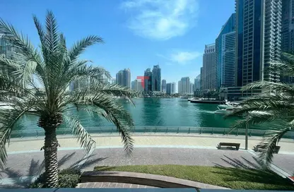 Water View image for: Retail - Studio - 2 Bathrooms for rent in Cayan Tower - Dubai Marina - Dubai, Image 1