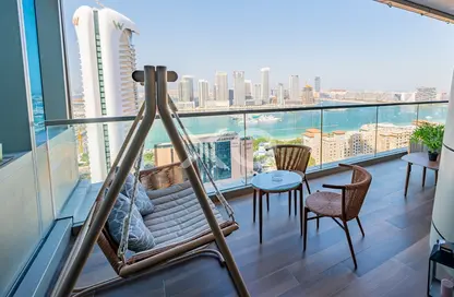 Apartment - 3 Bedrooms - 4 Bathrooms for sale in Ocean Heights - Dubai Marina - Dubai
