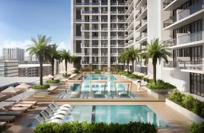 Apartment - 2 Bedrooms - 3 Bathrooms for sale in Binghatti Amberhall - District 13 - Jumeirah Village Circle - Dubai