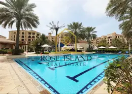Pool image for: Apartment - 3 Bedrooms - 4 Bathrooms for sale in Saadiyat Beach Residences - Saadiyat Beach - Saadiyat Island - Abu Dhabi, Image 1