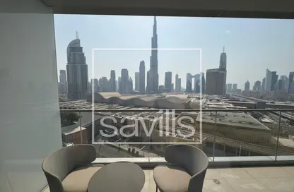 شقة - 2 غرف نوم - 2 حمامات للايجار في برج فيدا دبي مول 1 - فيدا ريزيدنس دبي مول - دبي وسط المدينة - دبي