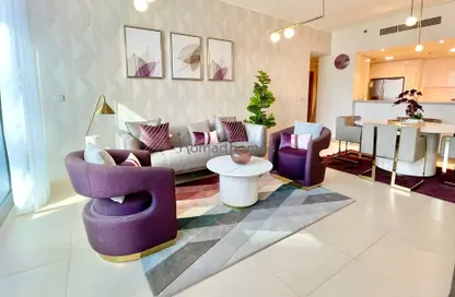 Apartment - 2 Bedrooms - 3 Bathrooms for rent in Burj Vista 2 - Burj Vista - Downtown Dubai - Dubai