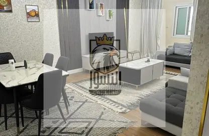 شقة - 2 غرف نوم - 2 حمامات للايجار في أورينت تاور 1 - أورينت تاور - البستان - عجمان