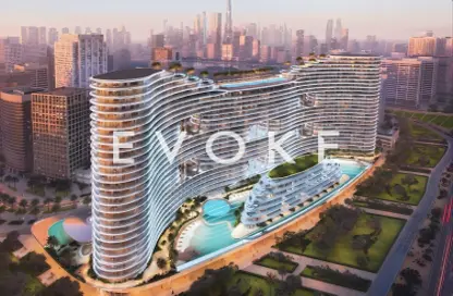 Apartment - 2 Bedrooms - 3 Bathrooms for sale in Binghatti Aquarise - Business Bay - Dubai