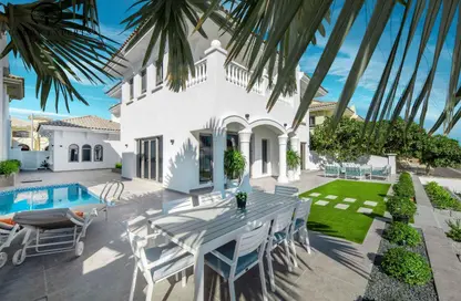 Villa - 5 Bedrooms - 4 Bathrooms for rent in Garden Homes Frond O - Garden Homes - Palm Jumeirah - Dubai