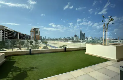 Terrace image for: Apartment - 1 Bedroom - 1 Bathroom for sale in Azizi Riviera 20 - Meydan One - Meydan - Dubai, Image 1