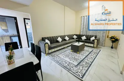 Apartment - 2 Bedrooms - 2 Bathrooms for rent in Corniche Tower - Ajman Corniche Road - Ajman