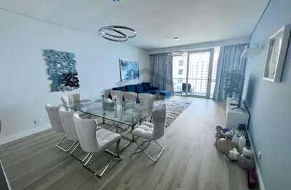 Apartment - 3 Bedrooms - 4 Bathrooms for rent in Al Fattan Marine Tower - Al Fattan Marine Towers - Jumeirah Beach Residence - Dubai