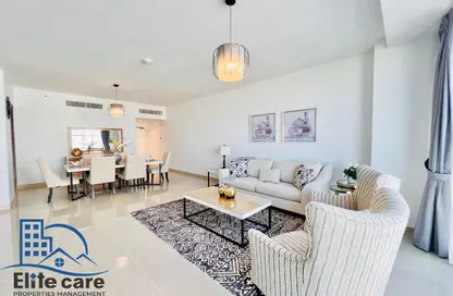 Apartment - 2 Bedrooms - 3 Bathrooms for rent in Etihad Tower 2 - Etihad Towers - Corniche Road - Abu Dhabi