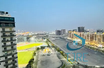 شقة - 1 حمام للايجار في برج هيرا - مدينة دبي الرياضية - دبي