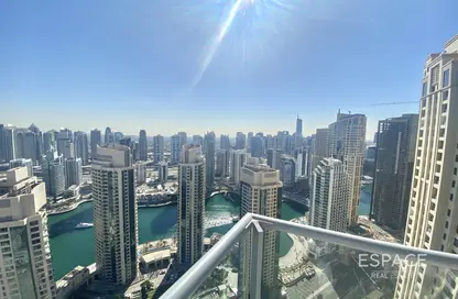 Apartment - 3 Bedrooms - 4 Bathrooms for rent in Trident Grand Residence - Dubai Marina - Dubai