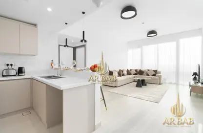 Kitchen image for: Apartment - 1 Bedroom - 1 Bathroom for rent in 1 Residences - Wasl1 - Al Kifaf - Dubai, Image 1