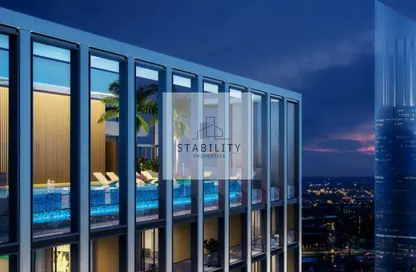 Apartment - 2 Bedrooms - 3 Bathrooms for sale in Binghatti Moonlight - Al Jaddaf - Dubai