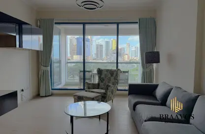 شقة - غرفة نوم - 2 حمامات للايجار في خور الجميرا 1 - (JLT) مجمع X - أبراج بحيرات الجميرا - دبي